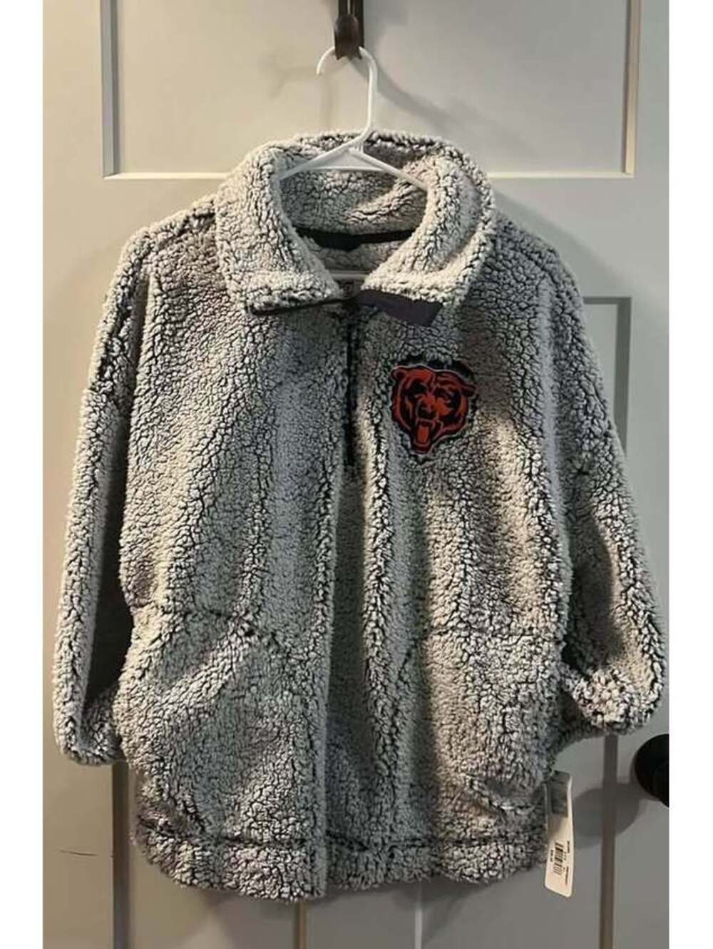 NFL Chicago Bears fuzzy pullover sweater womens XL